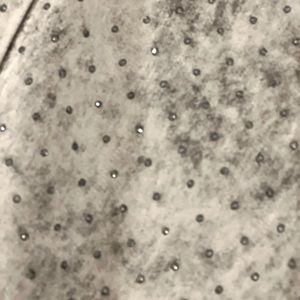 NYDJ JEANS! 14W with shiny silver dotting all over! Gray mottled color!